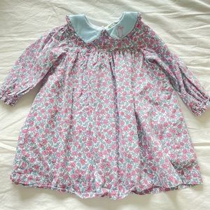 O monogrammed liberty floral dress